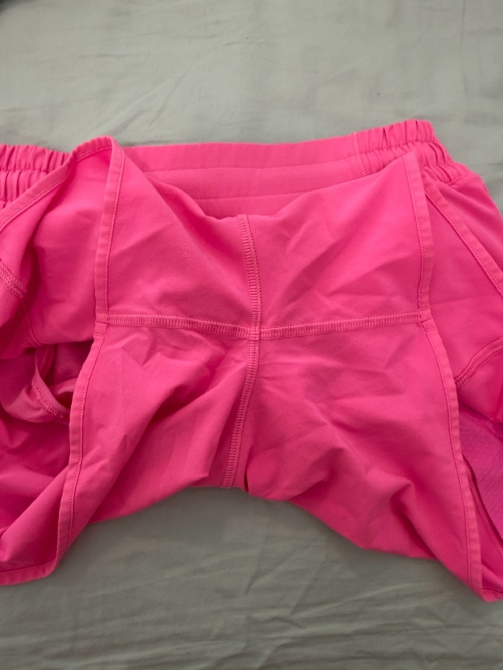 lululemon athletica Hotty Hot Pink Running Shorts - Picture 5 of 5